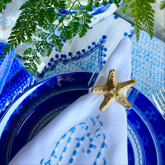 Starfish Napkin Ring - Set of 4