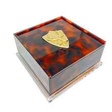 Shield with Antlers Acrylic Box