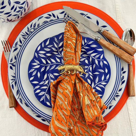 Tiger Napkin Ring - Set of 4