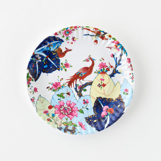 Tobacco Leaf Melamine Plates Set/4