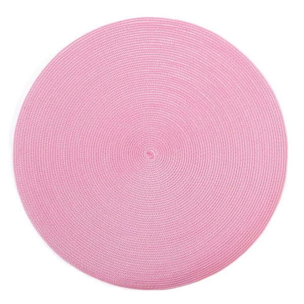 Linen Braid Woven Round Placemat