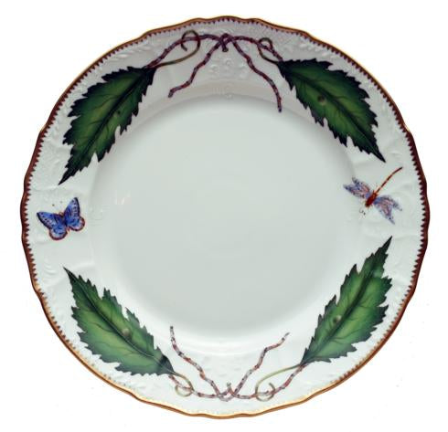 Anna Weatherley Green Leaf Charger