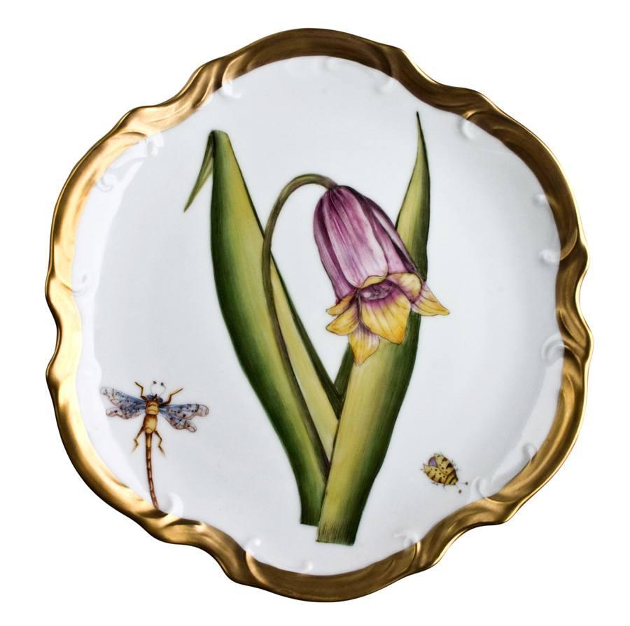 Anna Weatherley Bouquet of Flowers Bread & Butter Plate