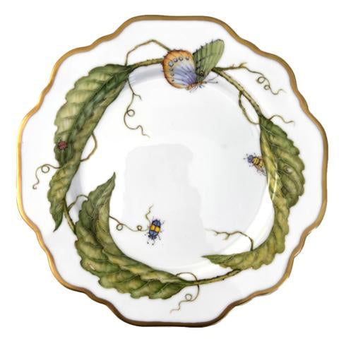 Anna Weatherley Three Large Leaves Salad Plate