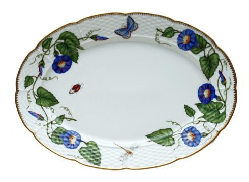 Anna Weatherley Morning Glory Oval Platter