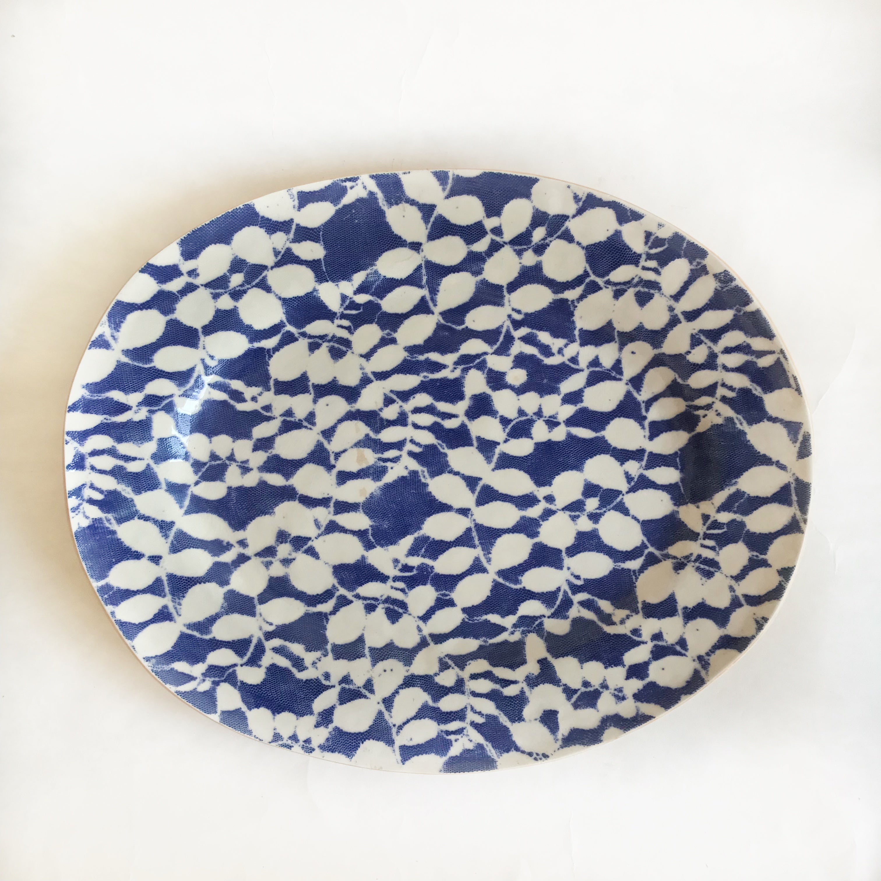 Cobalt Medium Oval Platter