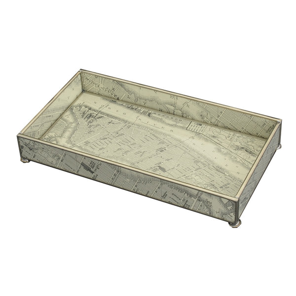 New York Map Tray