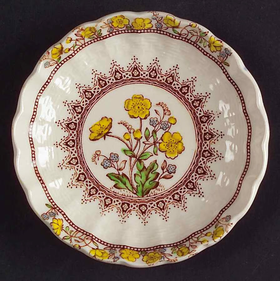 Antique Spode Ring Dish