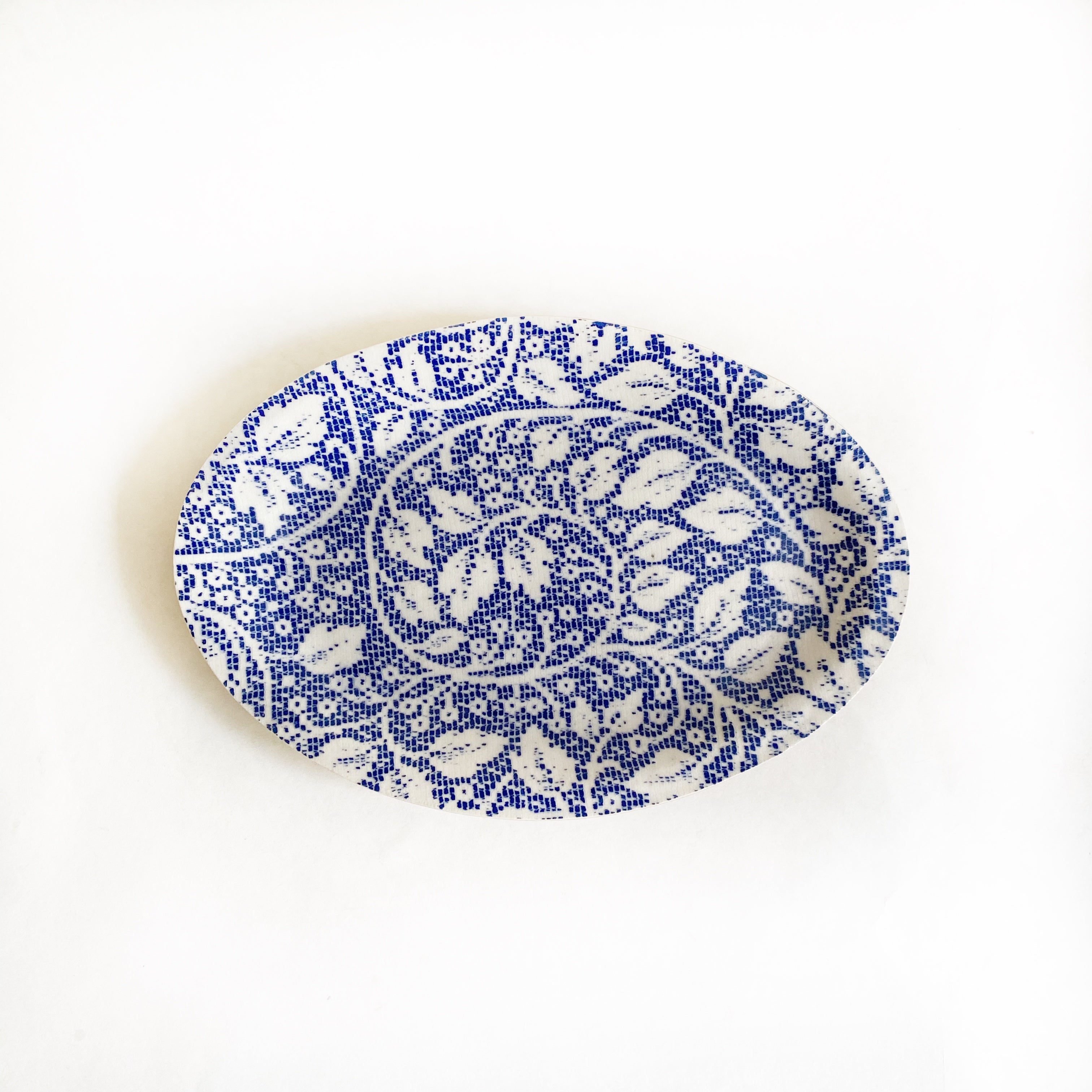 Black Petite Oval Platter