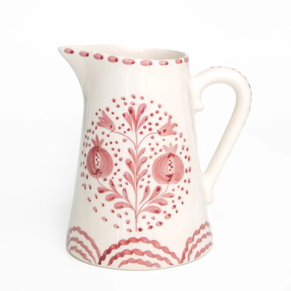 Ceramic Pomegranate Pitcher
