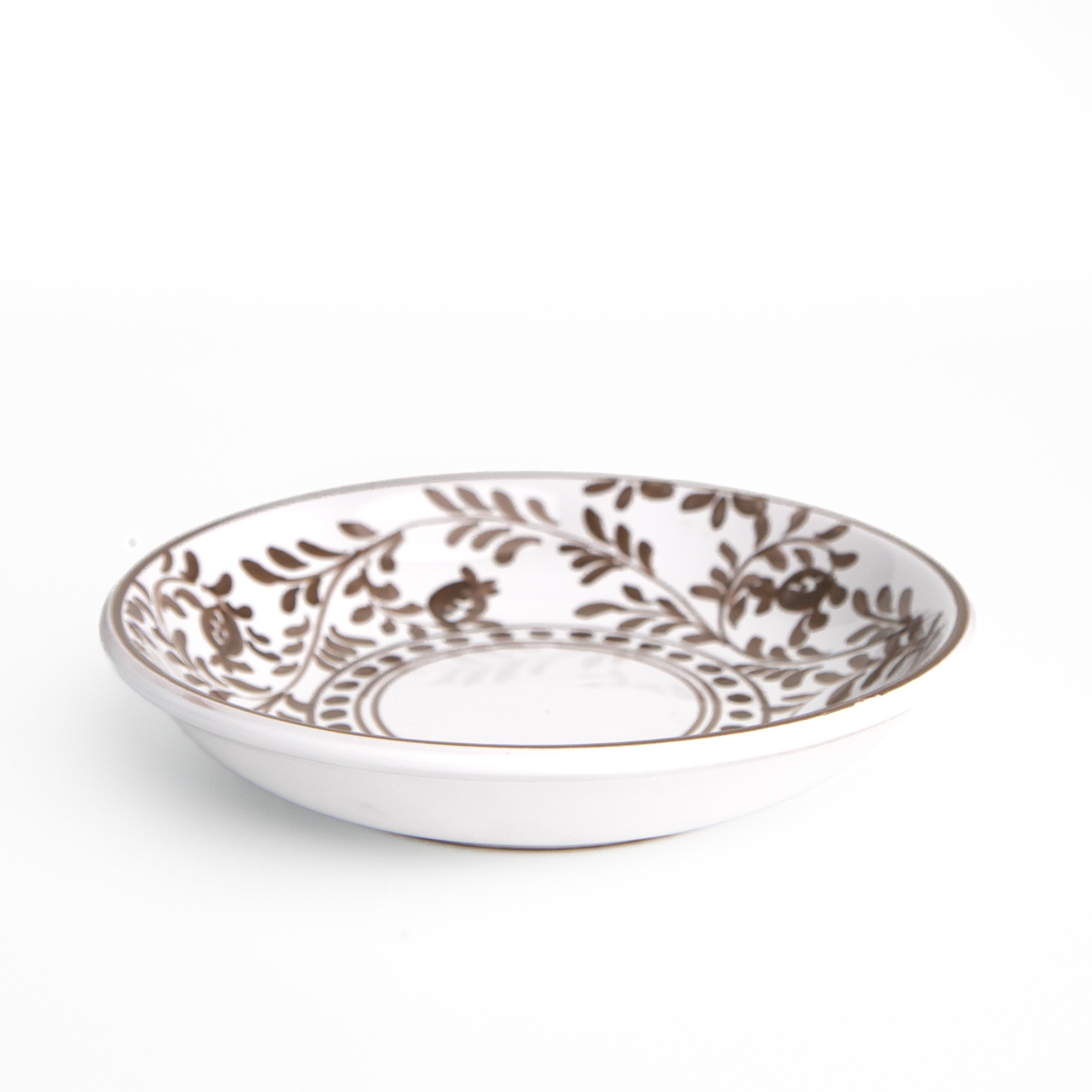 Pomegranate Scroll Pasta Bowl Set of 2