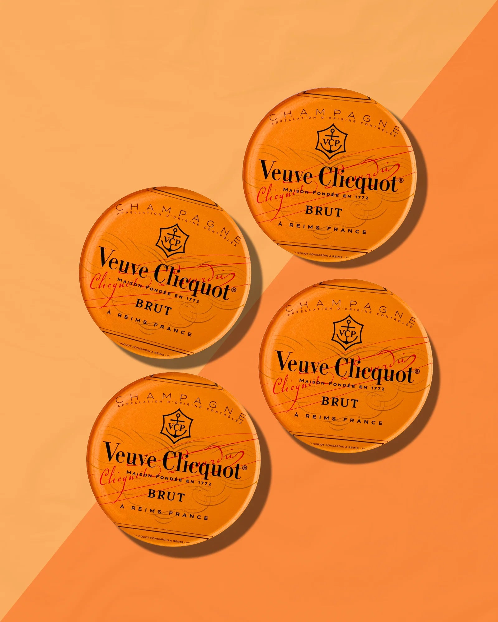 Pop the Bubbly Coaster - Boxed Set of 4