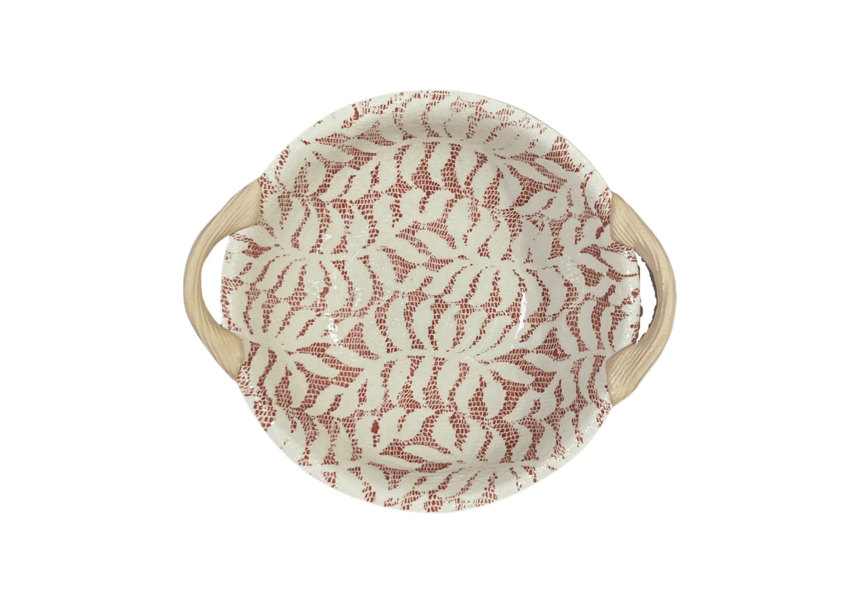 Poppy Vegetable Bowl w/Handles 9"