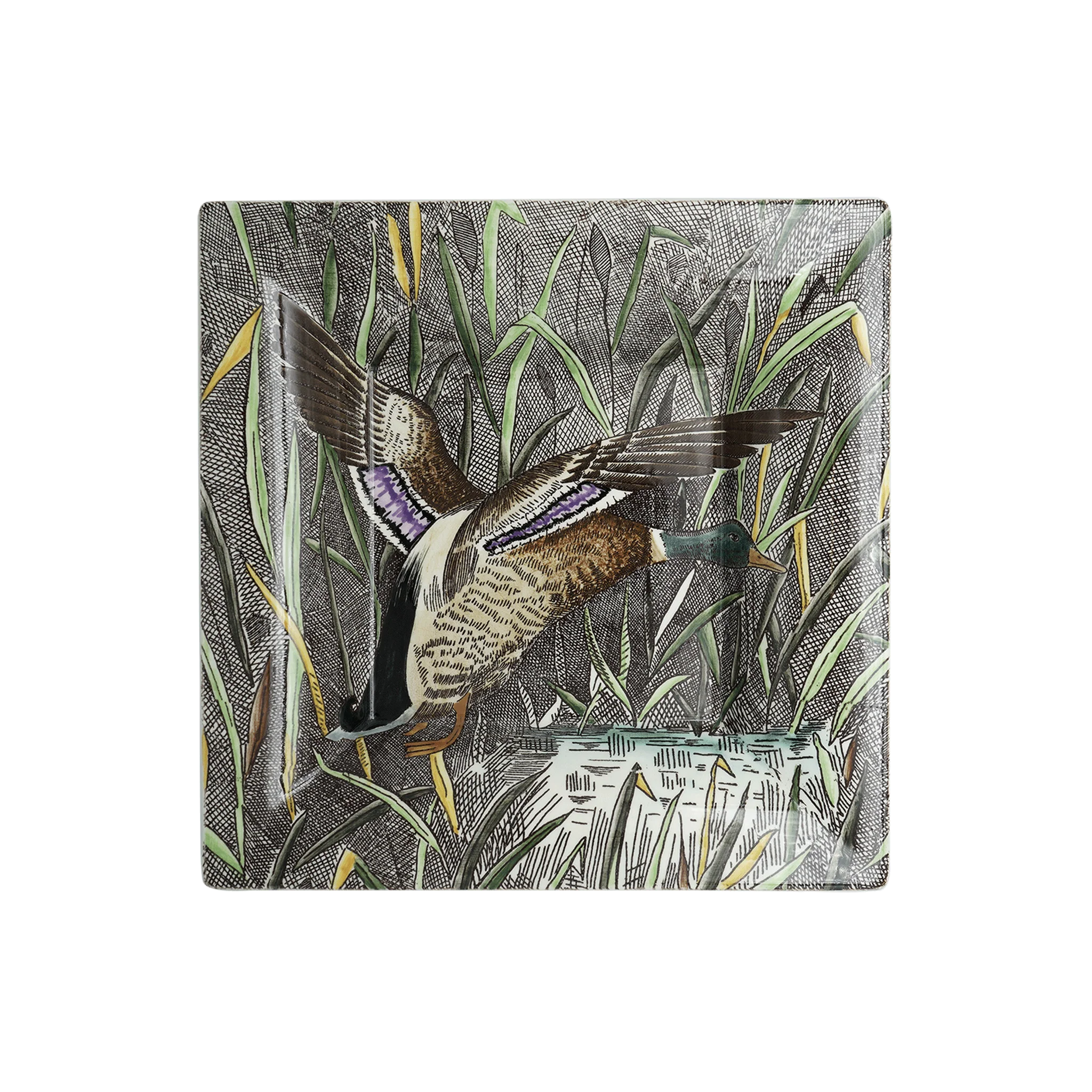 Rambouillet Square Tray - Duck XL