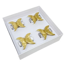 Butterfly 2 Napkin Ring - Set of 4
