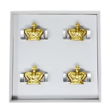Queen’s Crown Napkin Ring - Set of 4