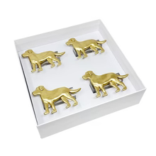 Labrador Napkin Ring - Set of 4