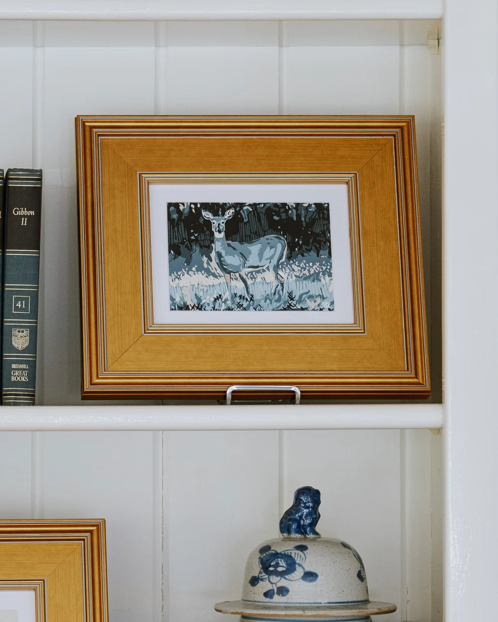 Alert at Golden Hour Framed Print