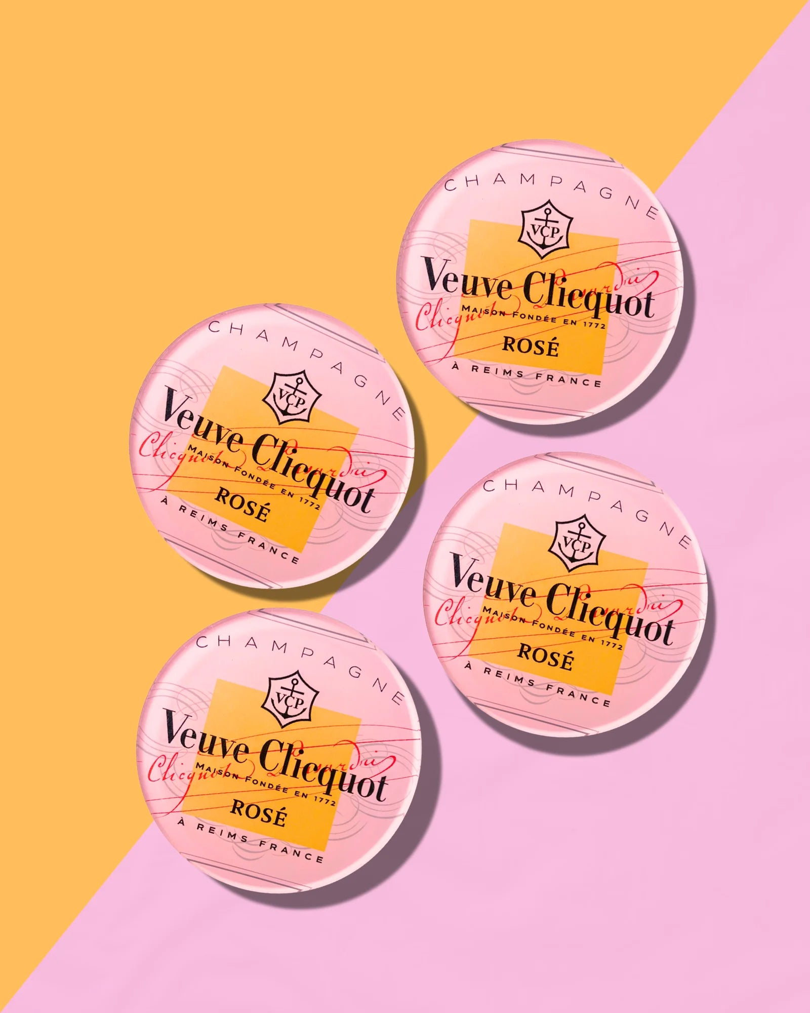 Rose All Day Coasters - Boxed set of 4