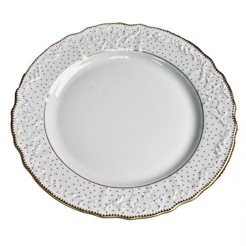 Anna Weatherley Simply Anna - Polka Gold Dinner Plate