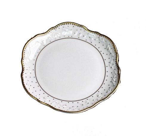 Anna Weatherley Simply Anna - Polka Gold Bread & Butter Plate