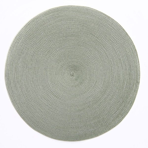 Linen Braid Woven Round Placemat