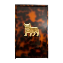 Big Bulldog Guest Towel Box - Tortoise finish acrylic
