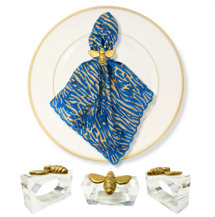Bee Napkin Ring - Set of 4