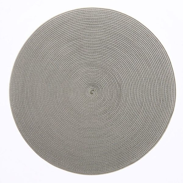 Linen Braid Woven Round Placemat