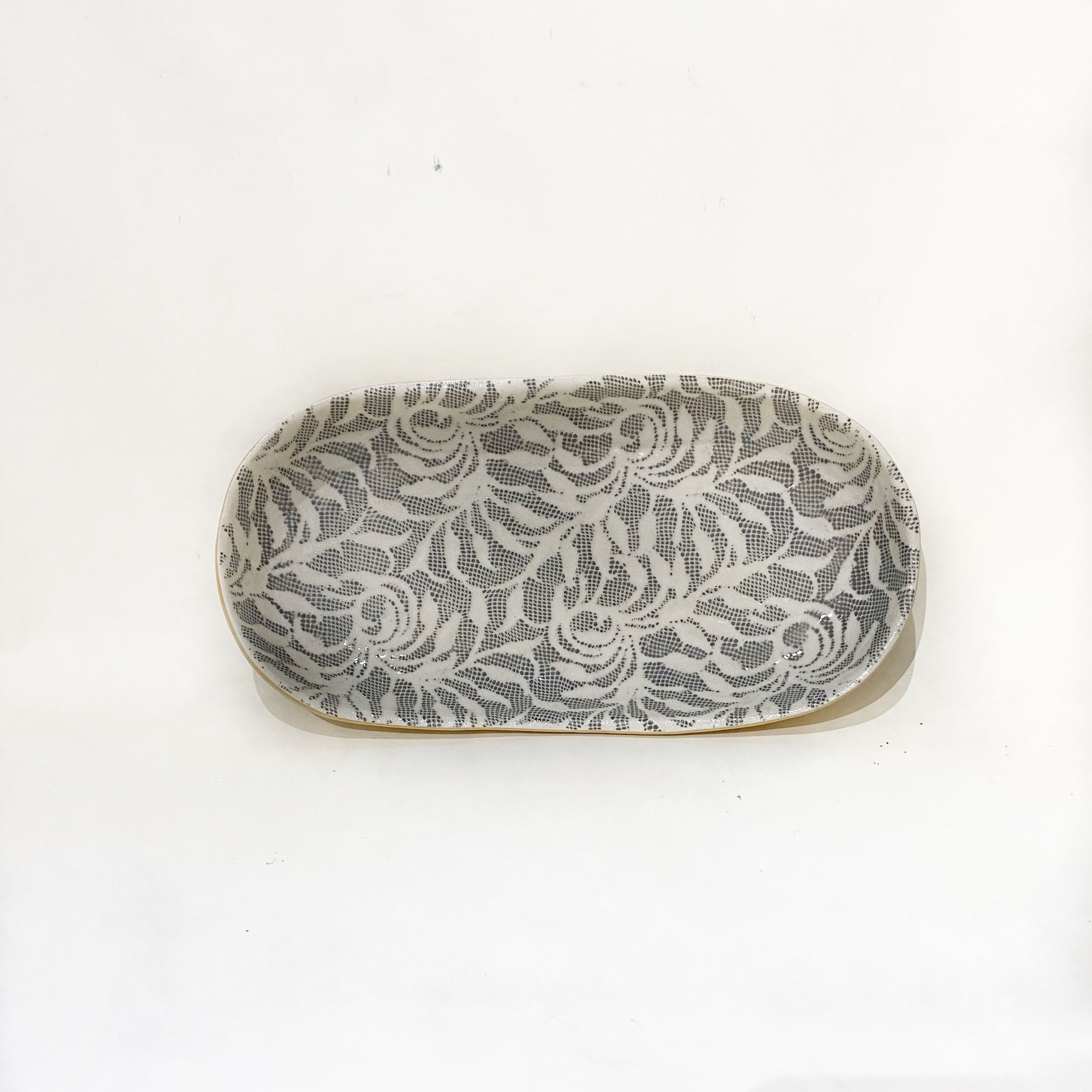 Black Small Canape Platter