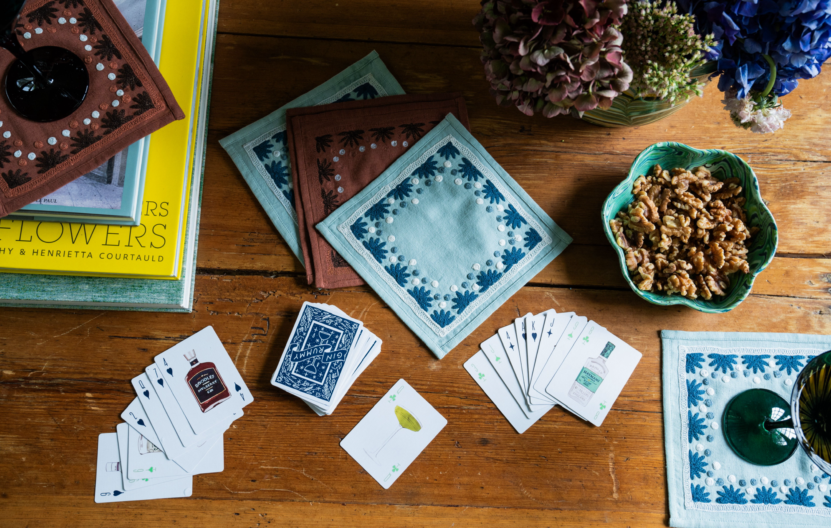 Starburst Cocktail Napkin Set of 4