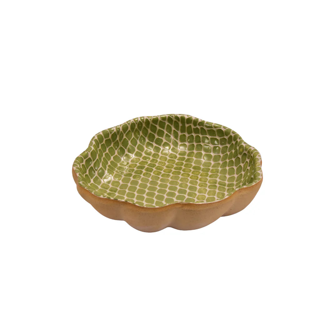 Citrus Medium Scallop Bowl