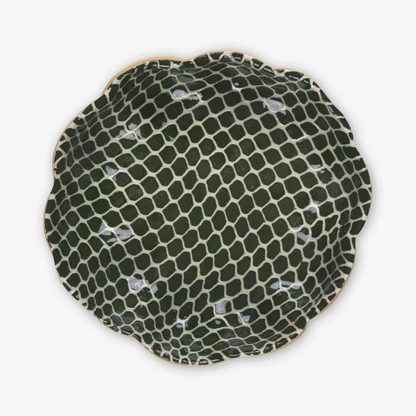 Pine Medium Scallop Bowl