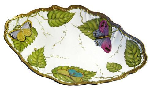 Anna Weatherley Exotic Butterflies Open Vegetable Serving Bowl