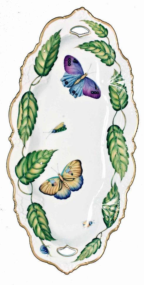 Anna Weatherley Exotic Butterflies Large Oval Platter