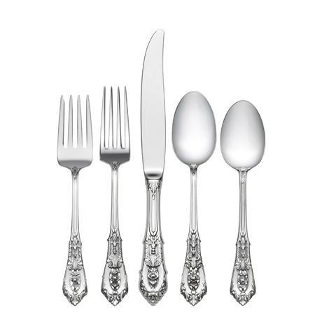 ESTATE - Rose Point by Wallace Sterling Flatware by the Setting