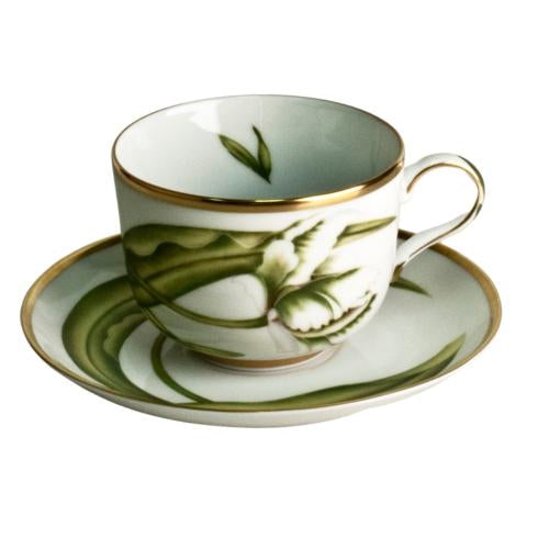 Anna Weatherley White Tulips Tea Cup