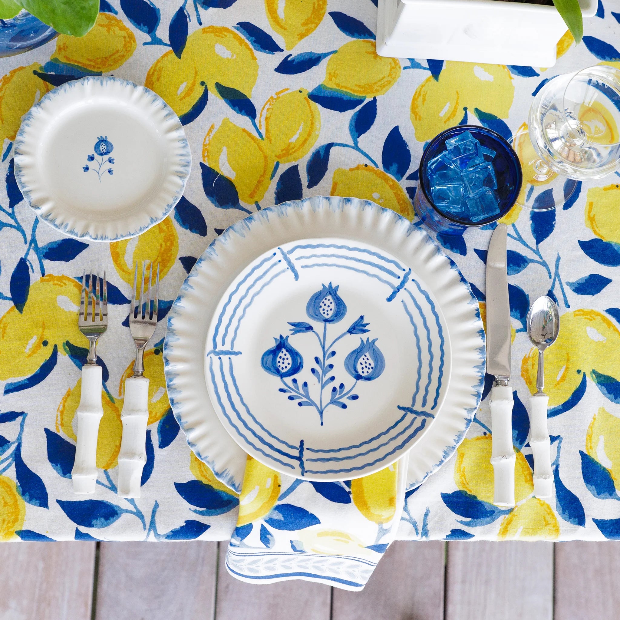 Pomegranate Salad Plate—Set of 2