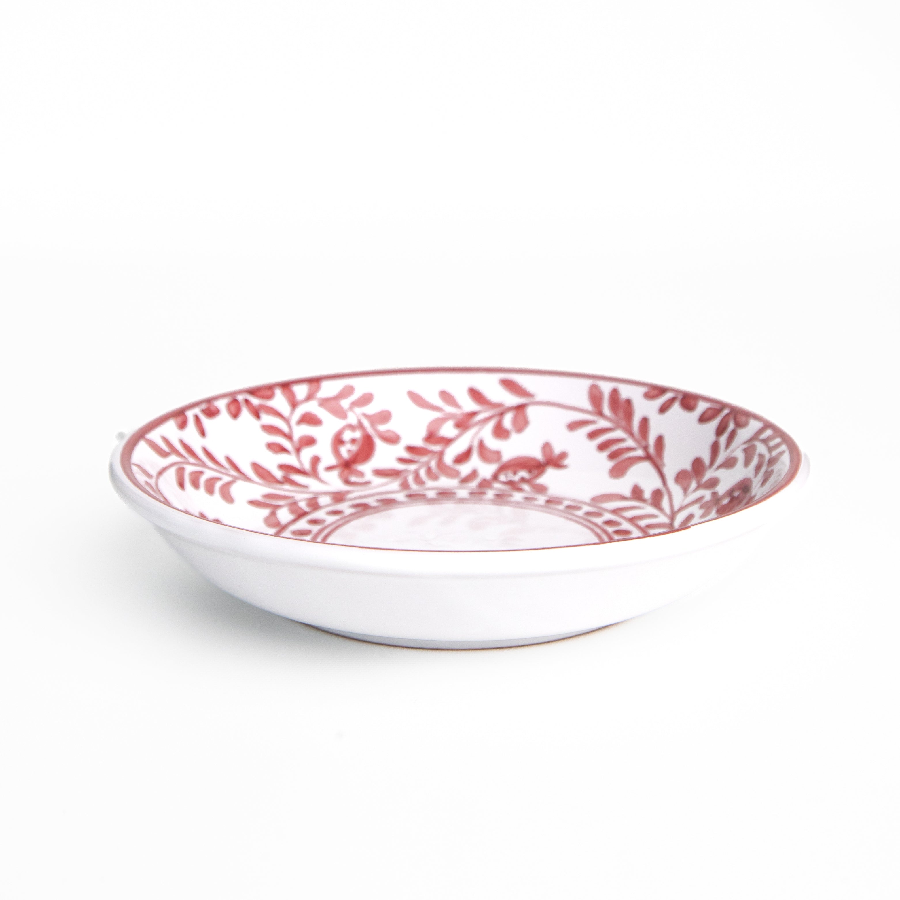 Pomegranate Scroll Pasta Bowl Set of 2