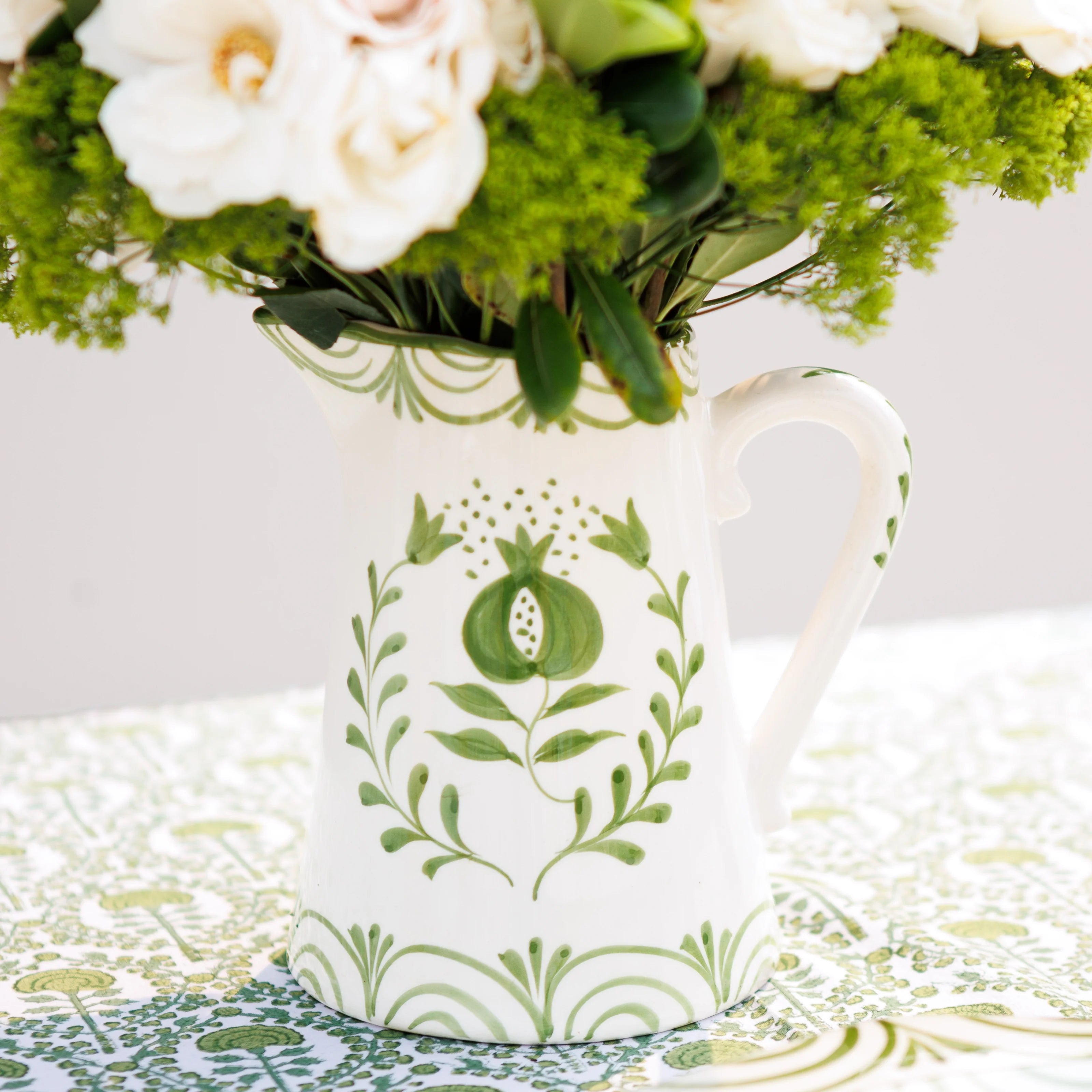 Ceramic Pomegranate Pitcher