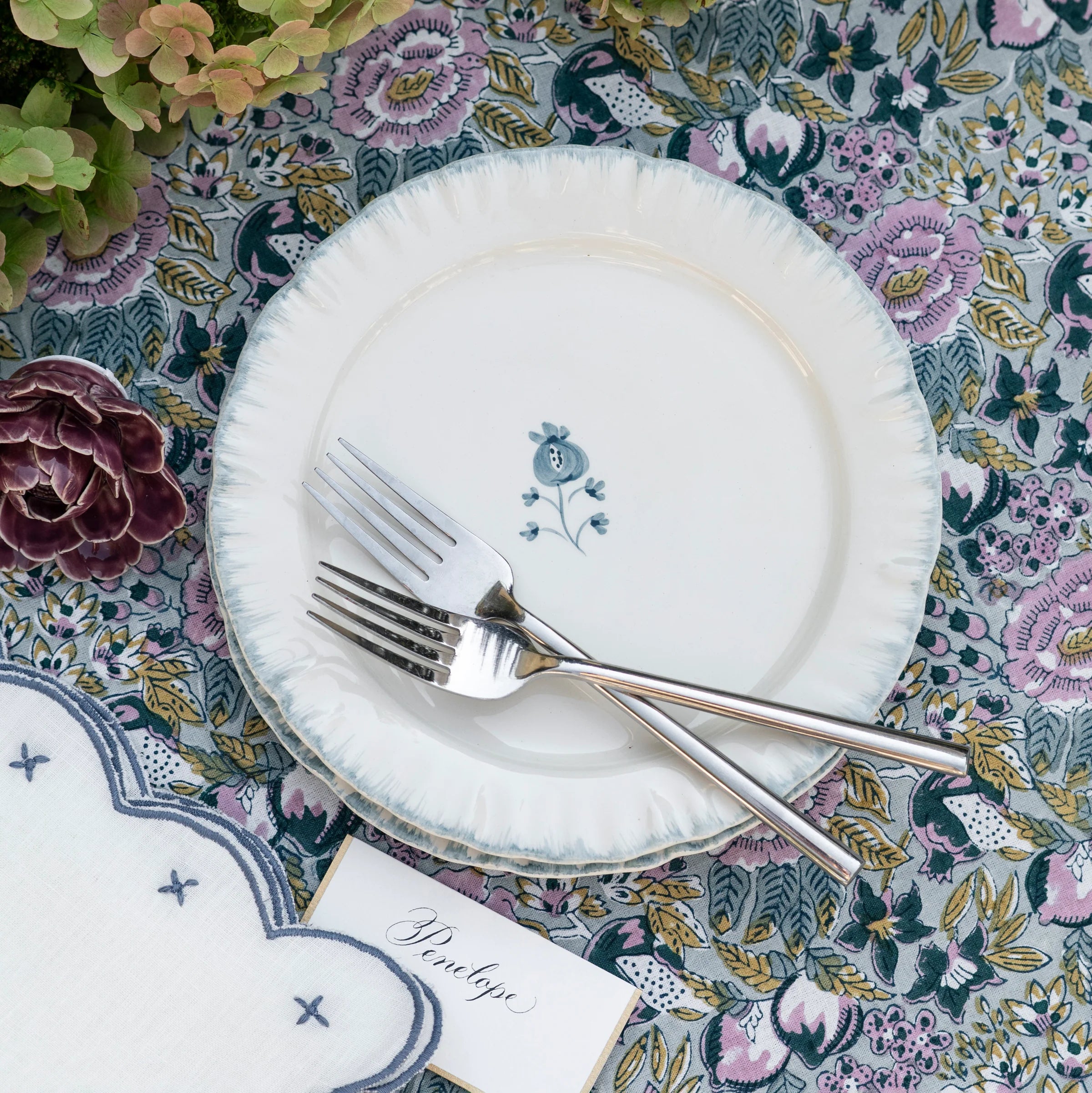 Ruffled Salad Plate—Set of 2