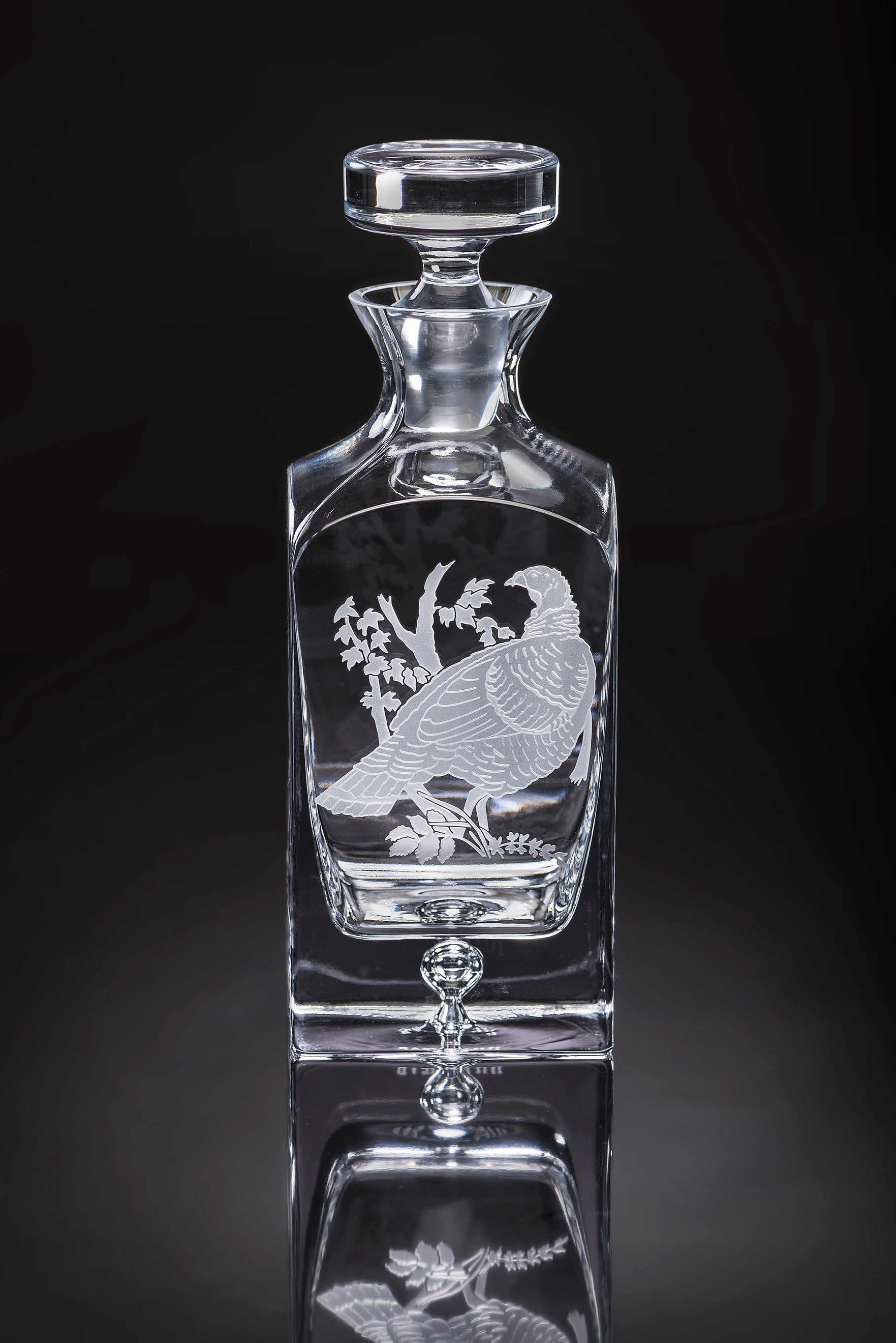 Wild Turkey Crystal Decanter