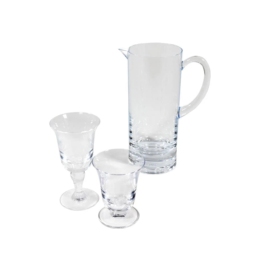 Acrylic Tall Pitcher-Clear Tabletop