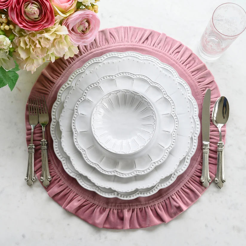 Bella Bianca Cresta Dipping Bowl Set of 2