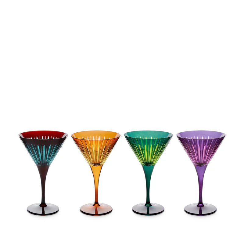 PRISM Martini Glasses - Set of 4