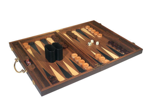 Walnut Backgammon Set