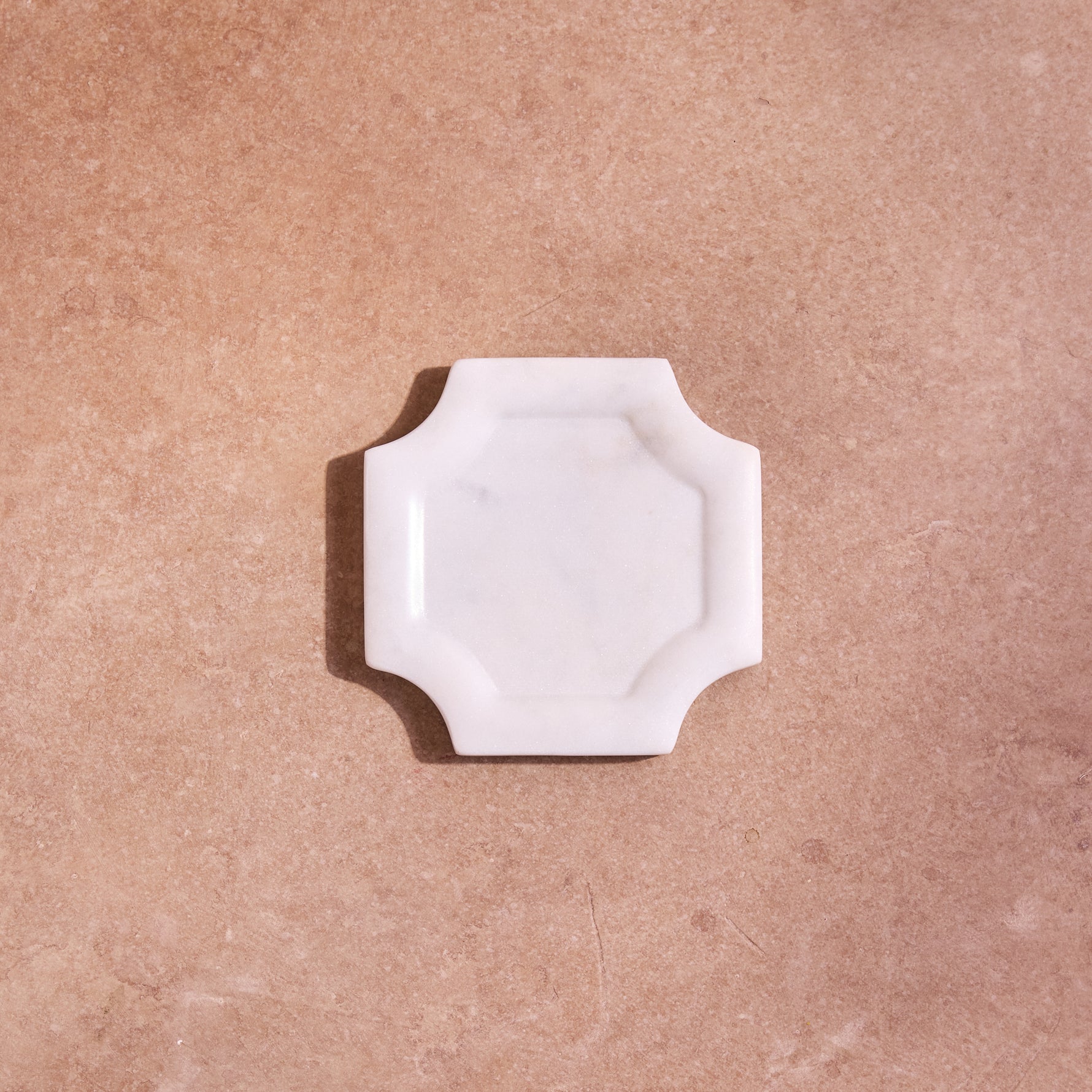 White Marble Bottle Coaster