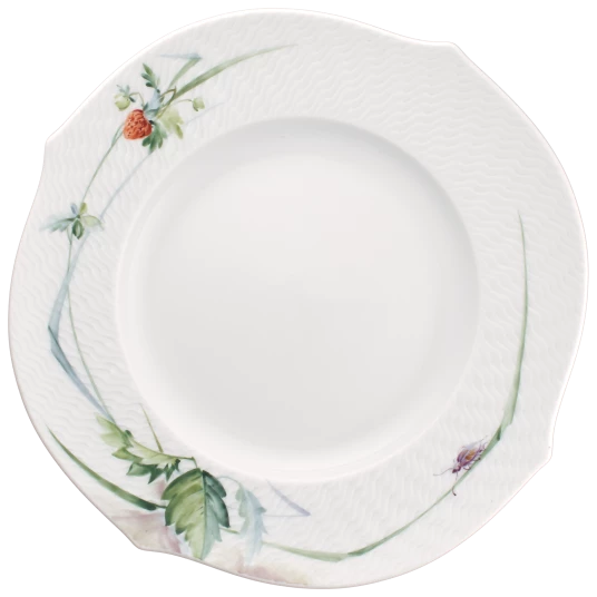 Woodland Flora Butter Plate - Strawberry