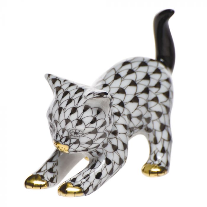 Stretching Kitty 2"l X 1.75"h