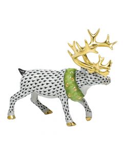 Holiday Reindeer 6.5"l X 5.75"h